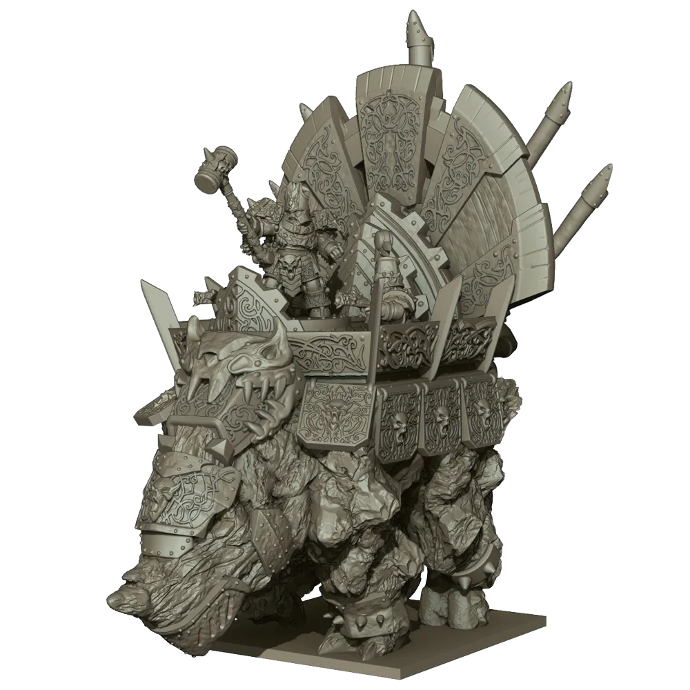 Abyssal Dwarf Hellfane-Mantic Games-Radaddel