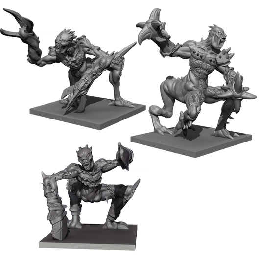 Abyssal Dwarf Grotesques Regiment-Mantic Games-Radaddel