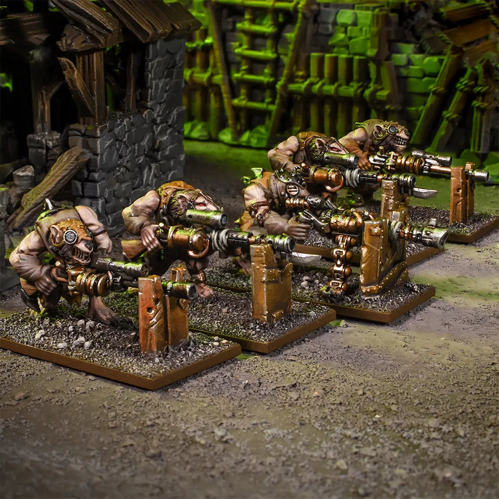 Ratkin Clawshots Troop-Mantic Games-Radaddel