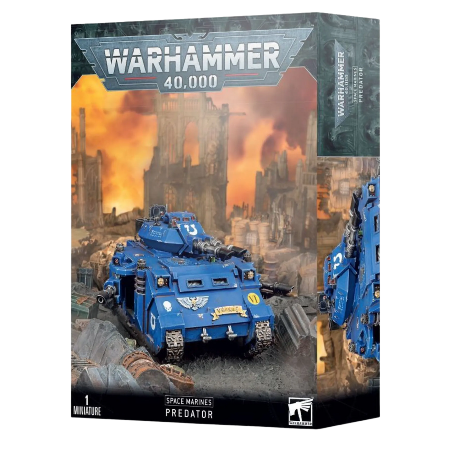 Space Marines: Predator-Games Workshop-Radaddel
