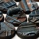 Spaceship Corridor Bases Round 25mm (x10)-Gamers Grass-Radaddel