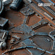 Spaceship Corridor Bases Round 100mm (x1)-Gamers Grass-Radaddel