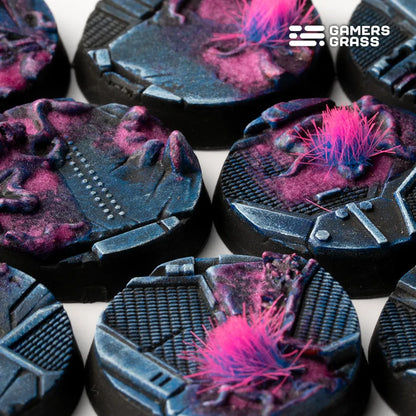 Alien Infestation Bases Round 25mm (x10)-Gamers Grass-Radaddel