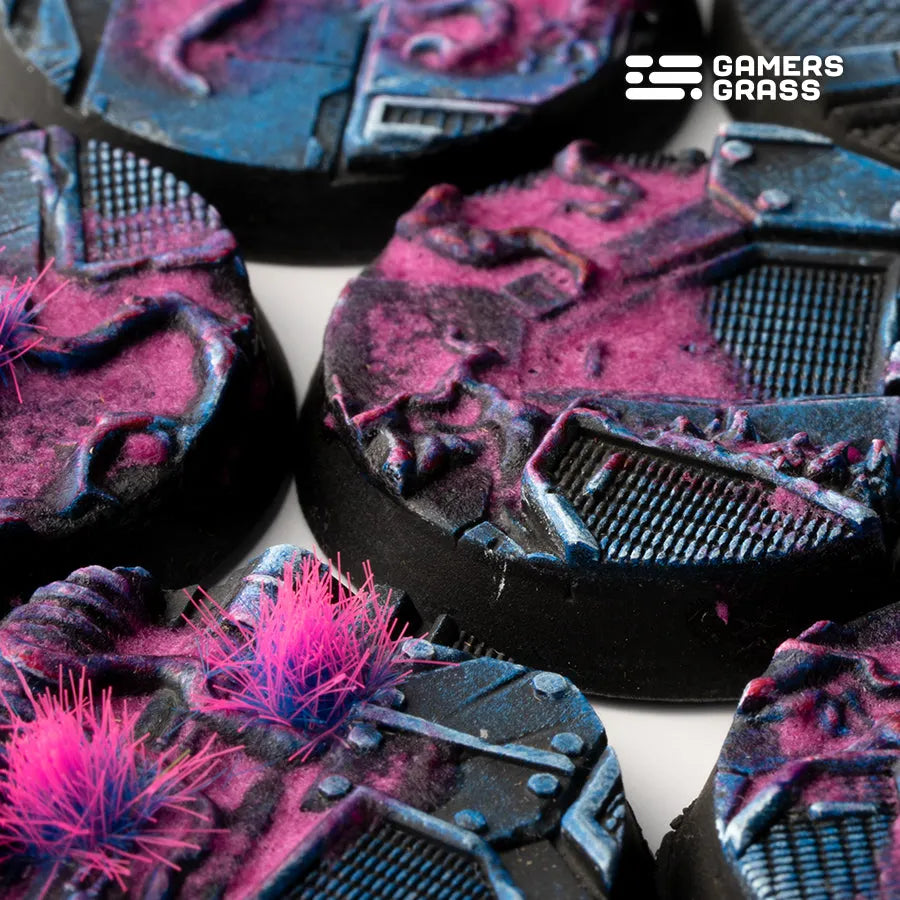 Alien Infestation Bases Round 32mm (x8)-Gamers Grass-Radaddel