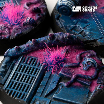 Alien Infestation Bases Round 40mm (x5)-Gamers Grass-Radaddel