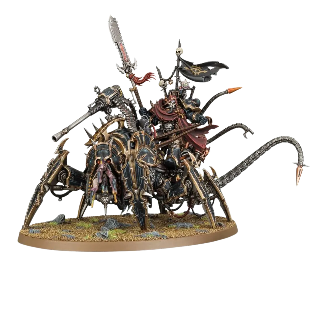 Chaos Space Marines: Lord Discordant On Helstalker-Games Workshop-Radaddel