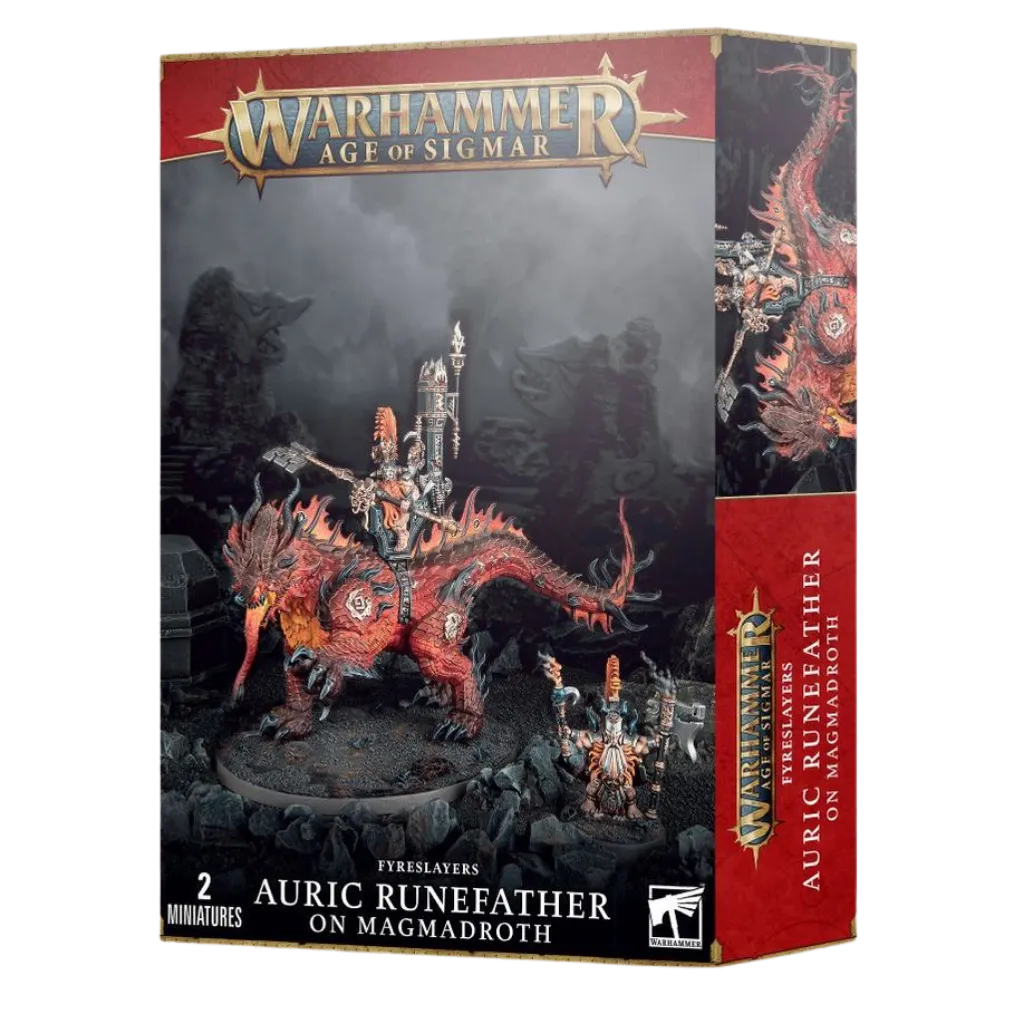 Fyreslayers: Auric Runefather/Magmadroth-Games Workshop-Radaddel