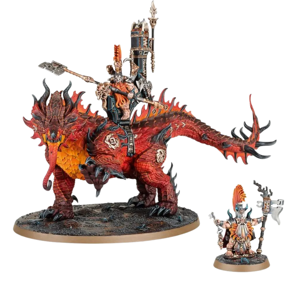 Fyreslayers: Auric Runefather/Magmadroth-Games Workshop-Radaddel