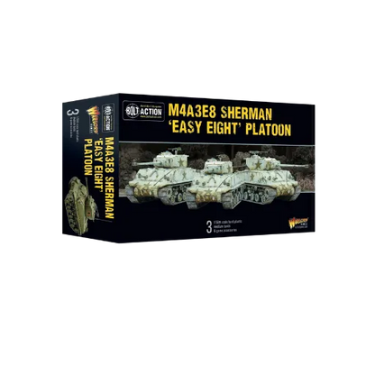 M4A3E8 Sherman Easy Eight Platoon-Warlord Games-Radaddel