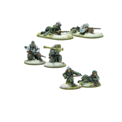German Heer (Winter) Weapons Teams-Warlord Games-Radaddel