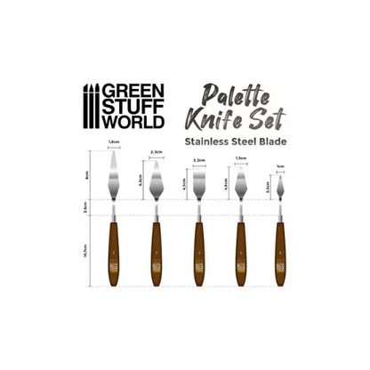 Werkzeuge für Palettenmesser und Modellierspachtel-Greenstuff World-Radaddel