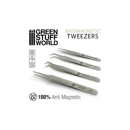 100% Anti-magnetische QUARTZ PINZETTEN-Greenstuff World-Radaddel