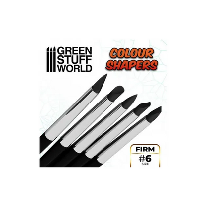 Modellierpinsel - Colour Shaper - Grösse 6 - SCHWARZE FIRME-Greenstuff World-Radaddel