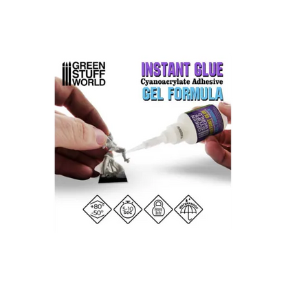 Cyanoacrylat-Klebstoff 20gr. - GEL dickflüssig-Greenstuff World-Radaddel