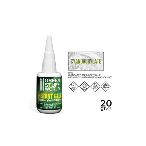 Cyanoacrylat-Klebstoff 20gr.-Greenstuff World-Radaddel