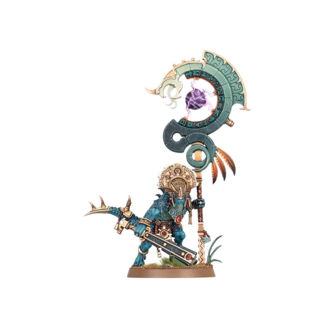 Seraphon: Saurus Astrolith Bearer