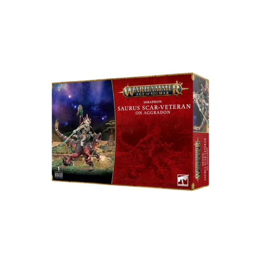 Seraphon: Saurus Scar-Veteran on Aggradon