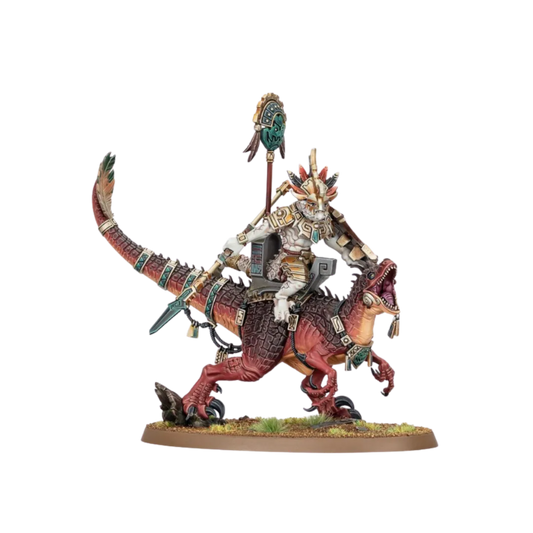 Seraphon: Saurus Scar-Veteran on Aggradon