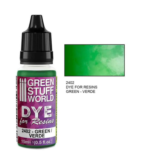 Dye for Resins GREEN-Greenstuff World-Radaddel