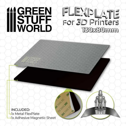 Flexplatten für 3d-Drucker - 130x80mm-Greenstuff World-Radaddel