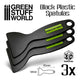 Schwarze Kunststoffspatel für 3D-Drucker-Greenstuff World-Radaddel