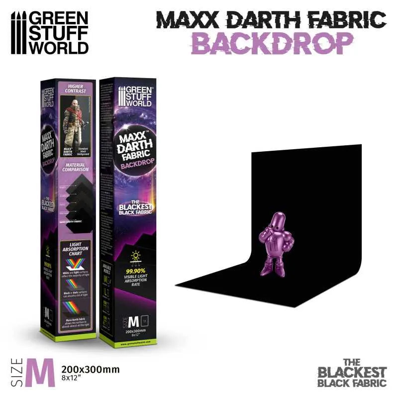 Maxx Darth Black - Photo background 200x300mm-Greenstuff World-Radaddel