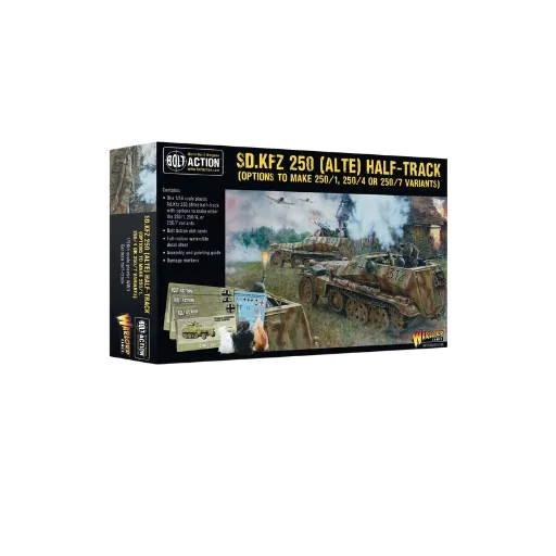 Sd.Kfz 250 Alte (Options for 250/1, 250/4 & 250/7)-Warlord Games-Radaddel