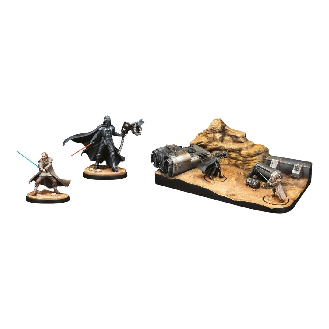 Star Wars Shatterpoint: You Cannot Run Duel Pack-Atomic Mass Games-Radaddel