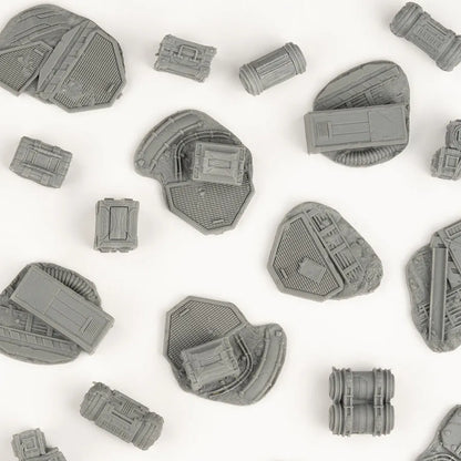Basing Bits - Spaceship Corridor-Gamers Grass-Radaddel