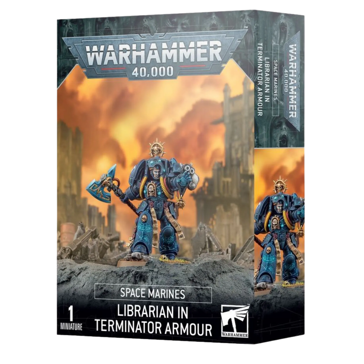 Space Marines: Librarian in Terminator Armour-Games Workshop-Radaddel