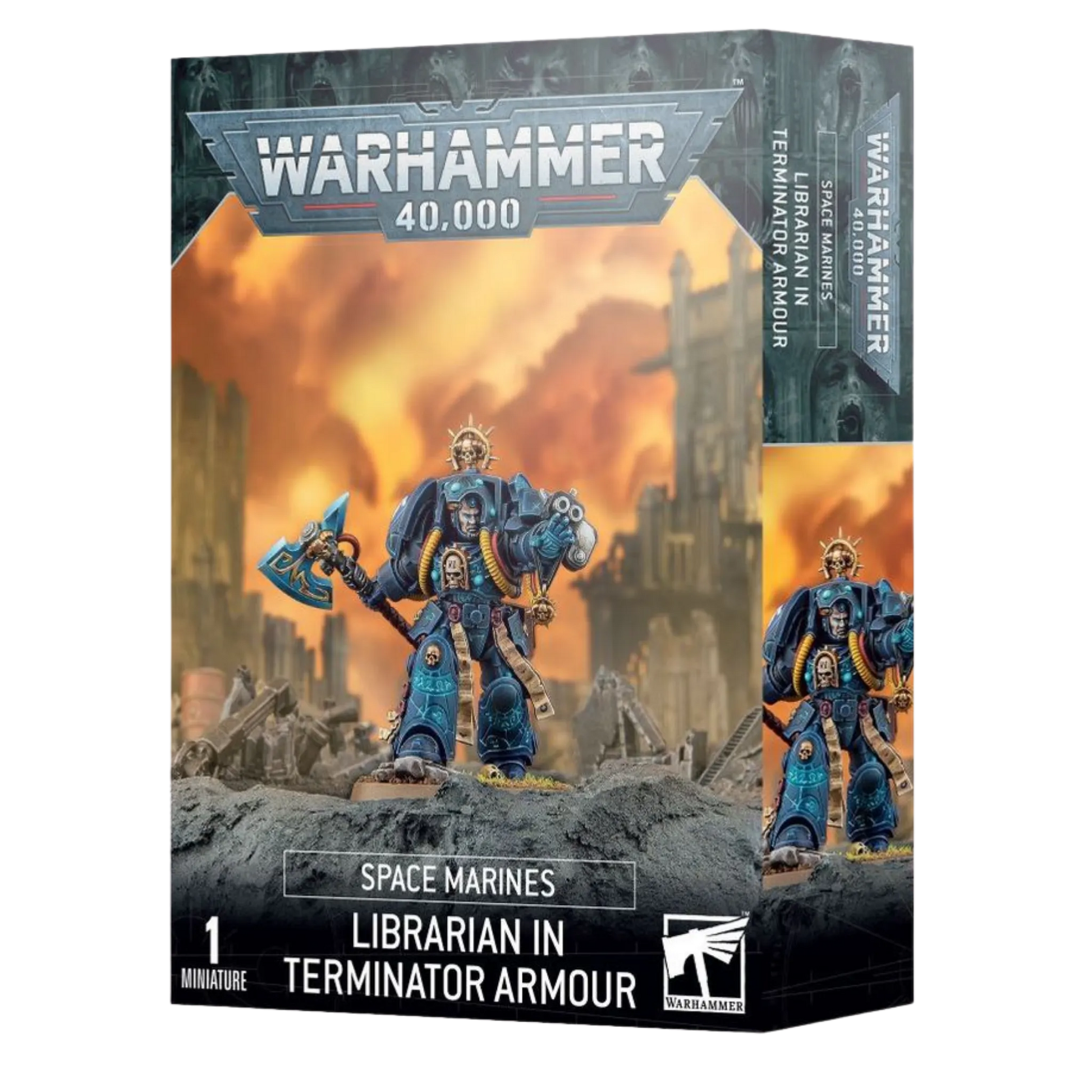 Space Marines: Librarian in Terminator Armour-Games Workshop-Radaddel