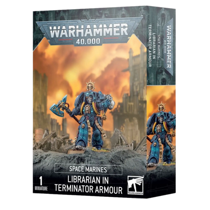 Space Marines: Librarian in Terminator Armour-Games Workshop-Radaddel