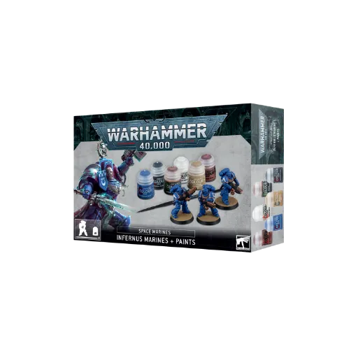 Space Marines: Infernus Marines + Paint Set-Games Workshop-Radaddel