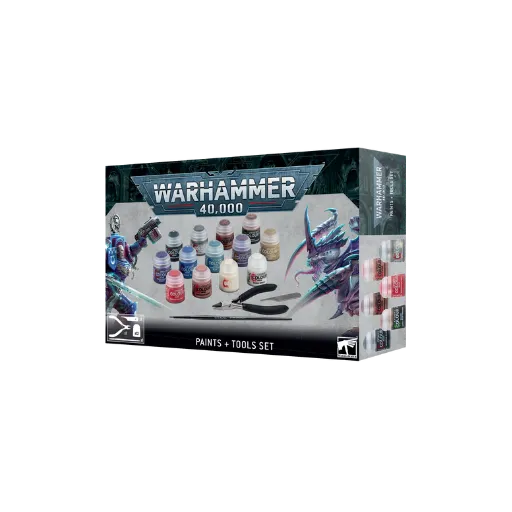 Warhammer 40.000: Paints + Tools Set-Games Workshop-Radaddel