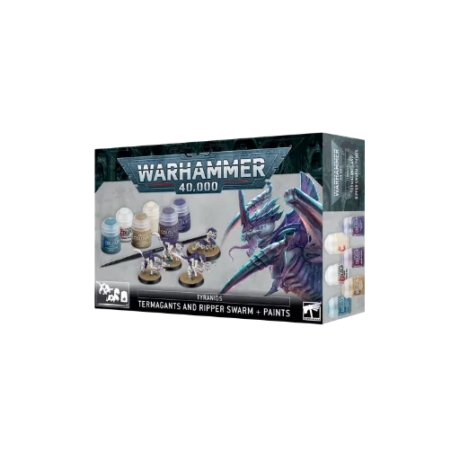 Tyranids: Termagants and Ripper Swarm + Paints-Games Workshop-Radaddel
