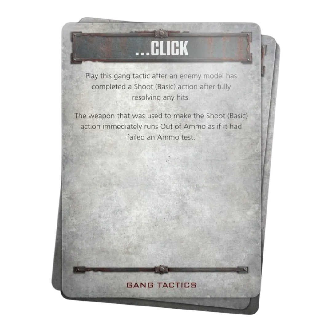 Necromunda: Core Gang Tactics Cards (englisch)-Games Workshop-Radaddel