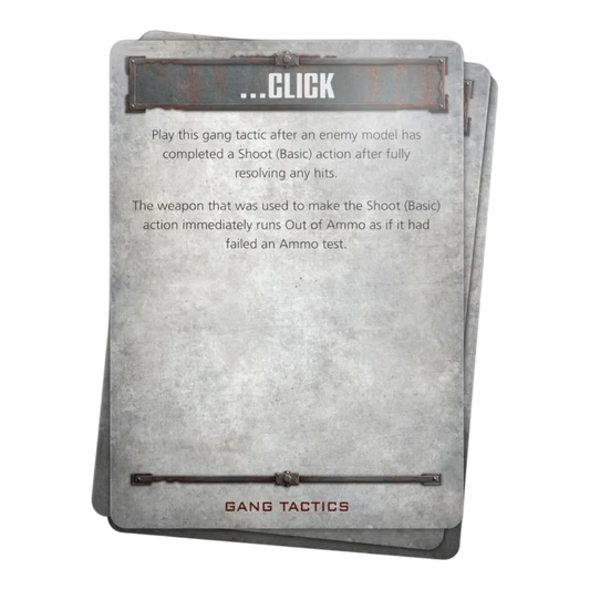 Necromunda: Core Gang Tactics Cards (englisch)-Games Workshop-Radaddel