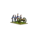 Napoleonic Dutch-Belgian Foot Artillery With 6-PDR-Warlord Games-Radaddel