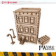 MDF TERRAIN City Building-PWork Wargames-Radaddel