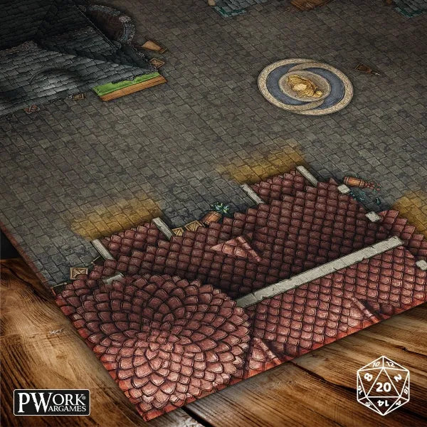 Battle Map - The City-PWork Wargames-Radaddel