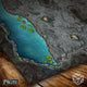 Battle Map - The Secret Lake-PWork Wargames-Radaddel