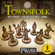 RPG TOKENS Townsfolk-PWork Wargames-Radaddel