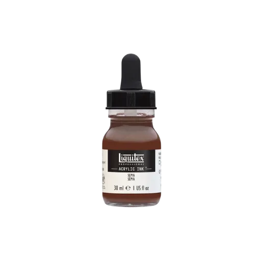 Liquitex Ink Sepia 30ml-Liquitex-Radaddel