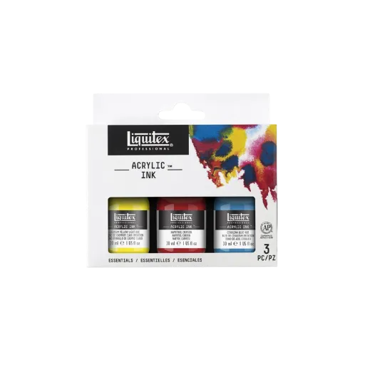 Liquitex Ink Set Essentielle Farben 3 x 30ml-Liquitex-Radaddel