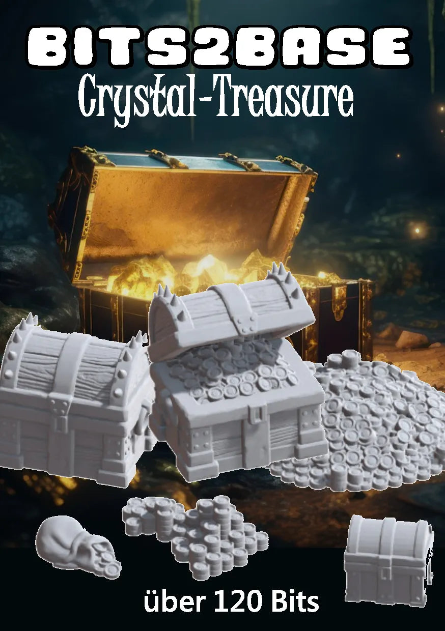 Bits2Base Crystal Treasure-Zombiezeit-Radaddel