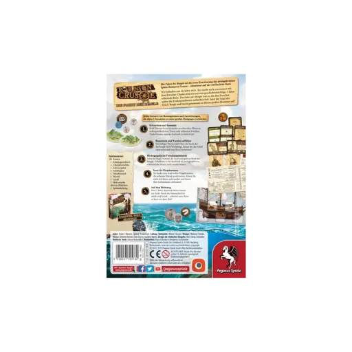 Robinson Crusoe: Die Fahrt der Beagle [Erweiterung]-Pegasus Spiele-Radaddel