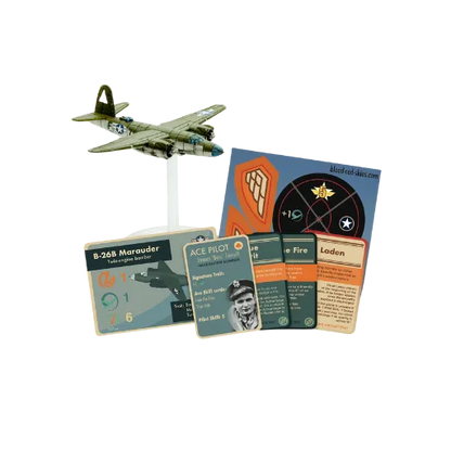 US Ace Pilot: James Farrell-Warlord Games-Radaddel