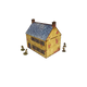 Pre-painted WW2 Normandy Townhouse 2-Micro Art Studio-Radaddel