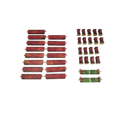 Pre-painted WW2 Normandy Walls with Gate (low)-Micro Art Studio-Radaddel