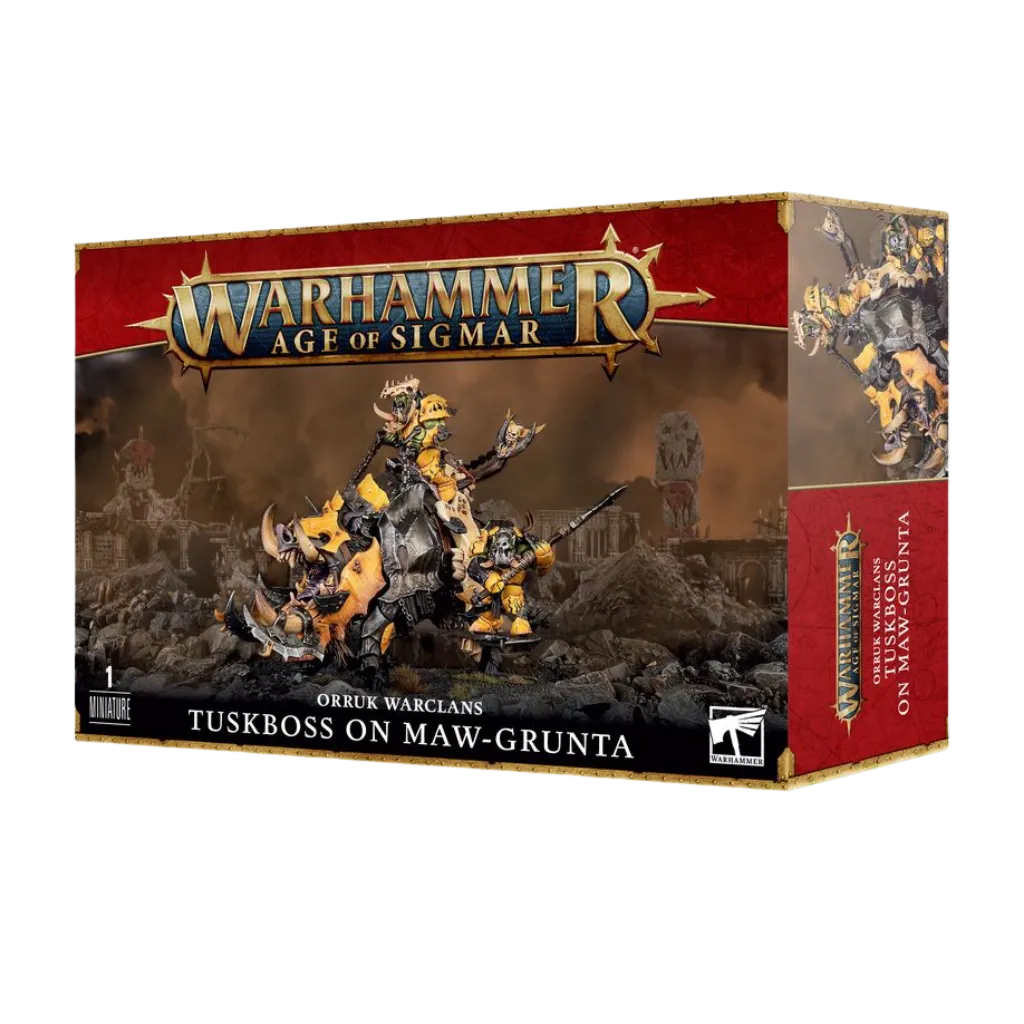 Orruk Warclans: Tuskboss on Maw-Grunta-Games Workshop-Radaddel